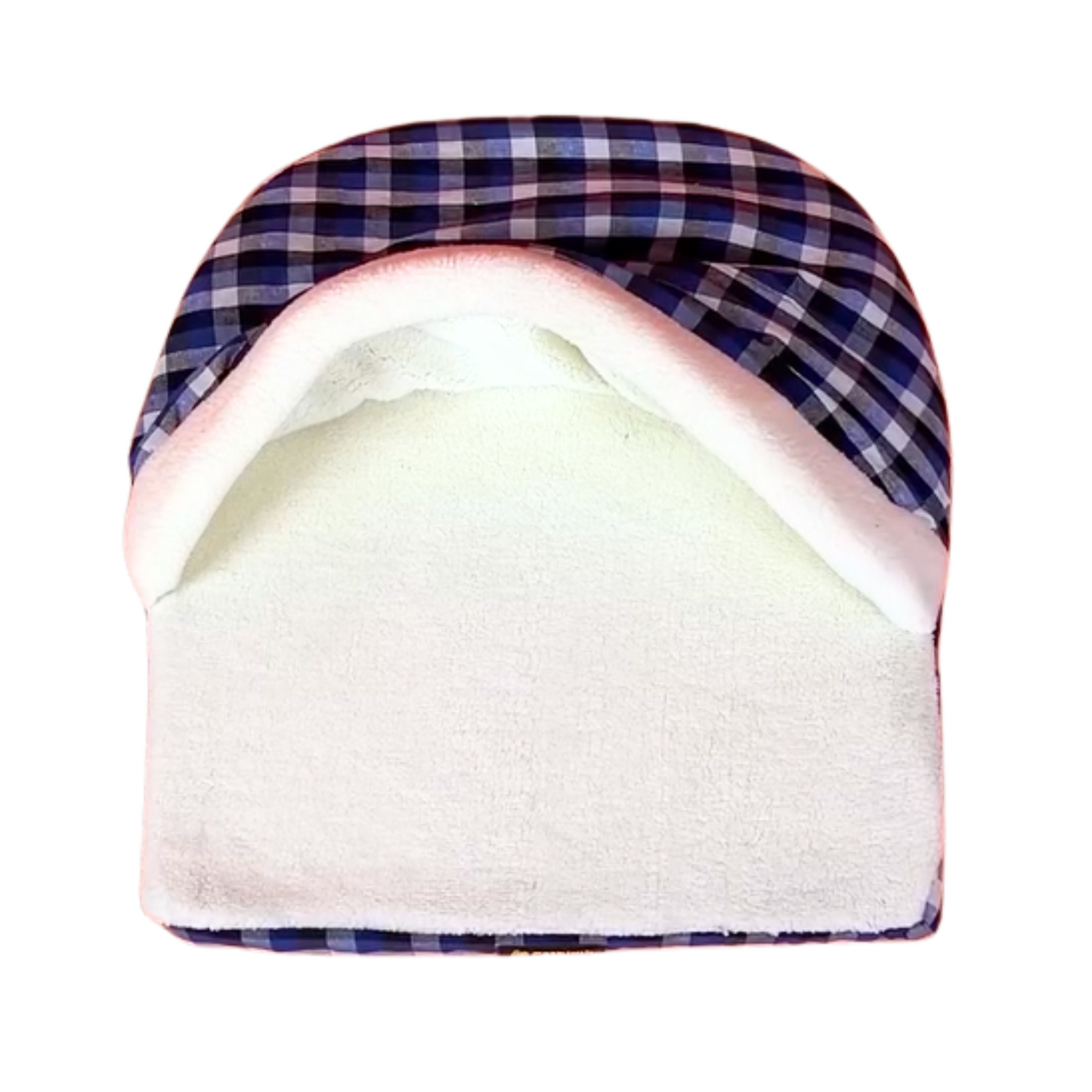 Petblush Cushioned Den Bed For Cats and Small Dogs