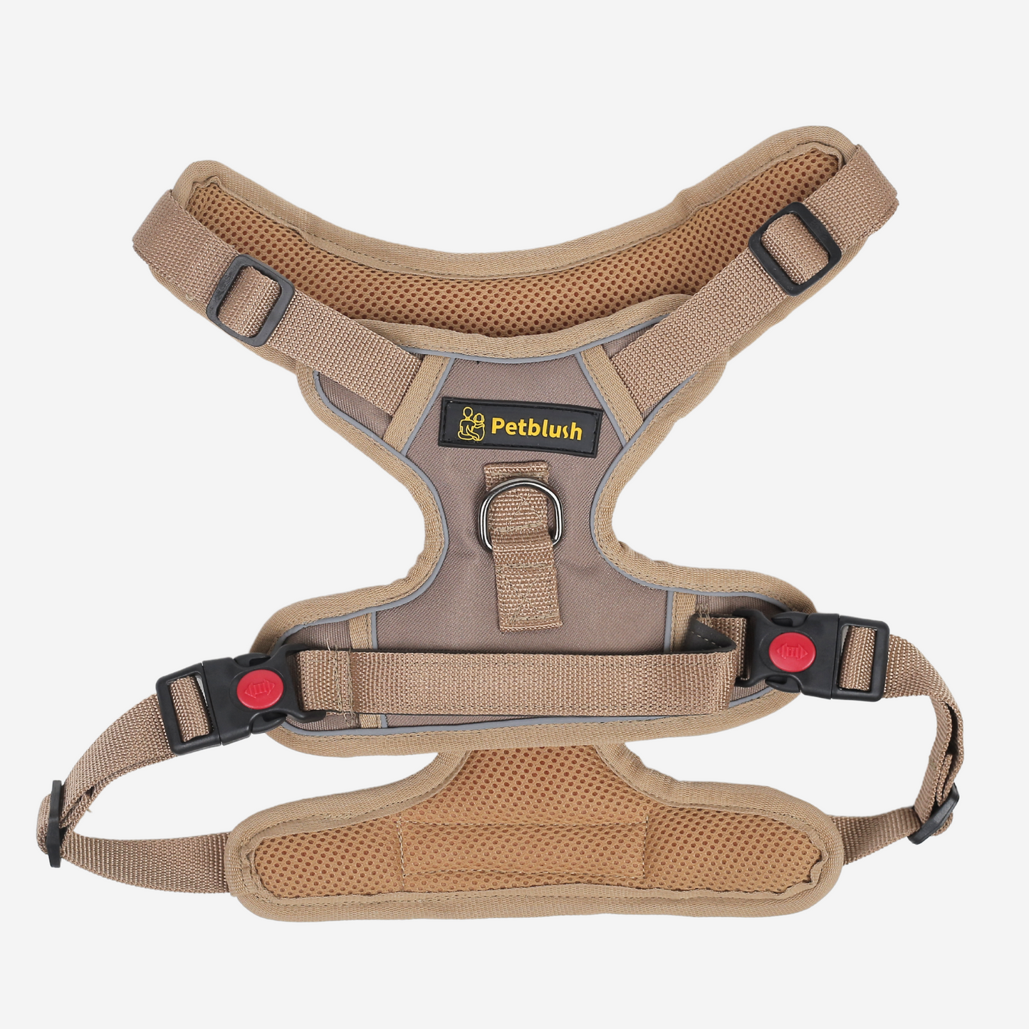 Petblush Pro Double Side Plain Harness For Dogs
