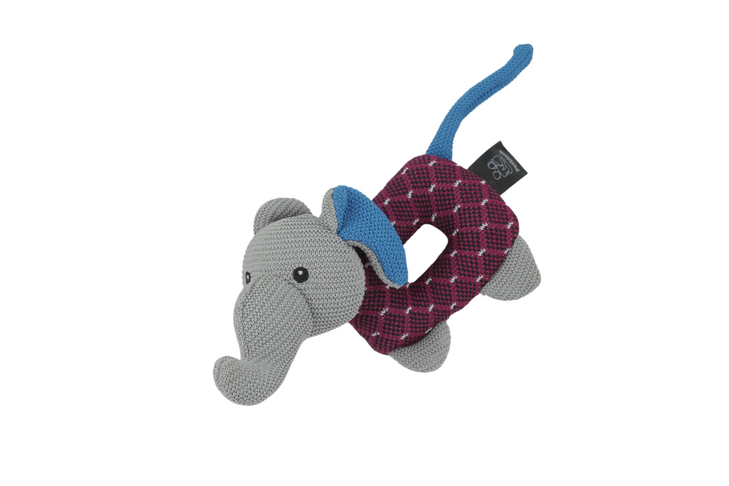 Petblush Eddie The Elephant Plush Toy for Dogs & Cats