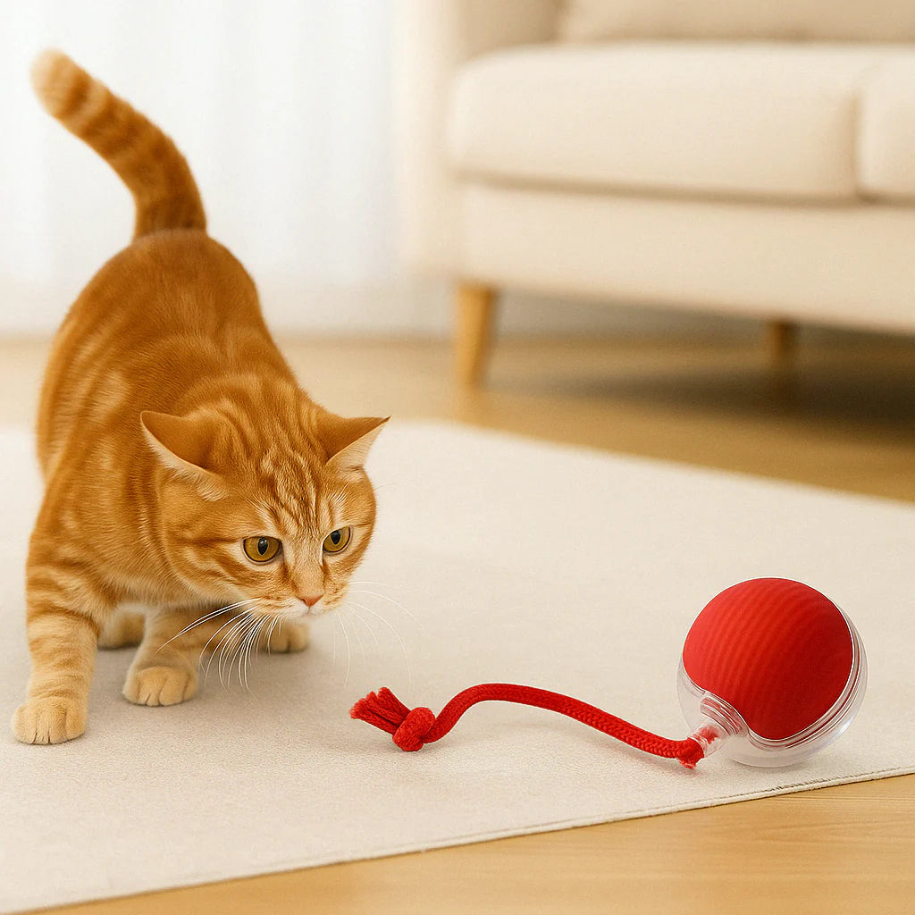 Petblush Rolling ball with Tail