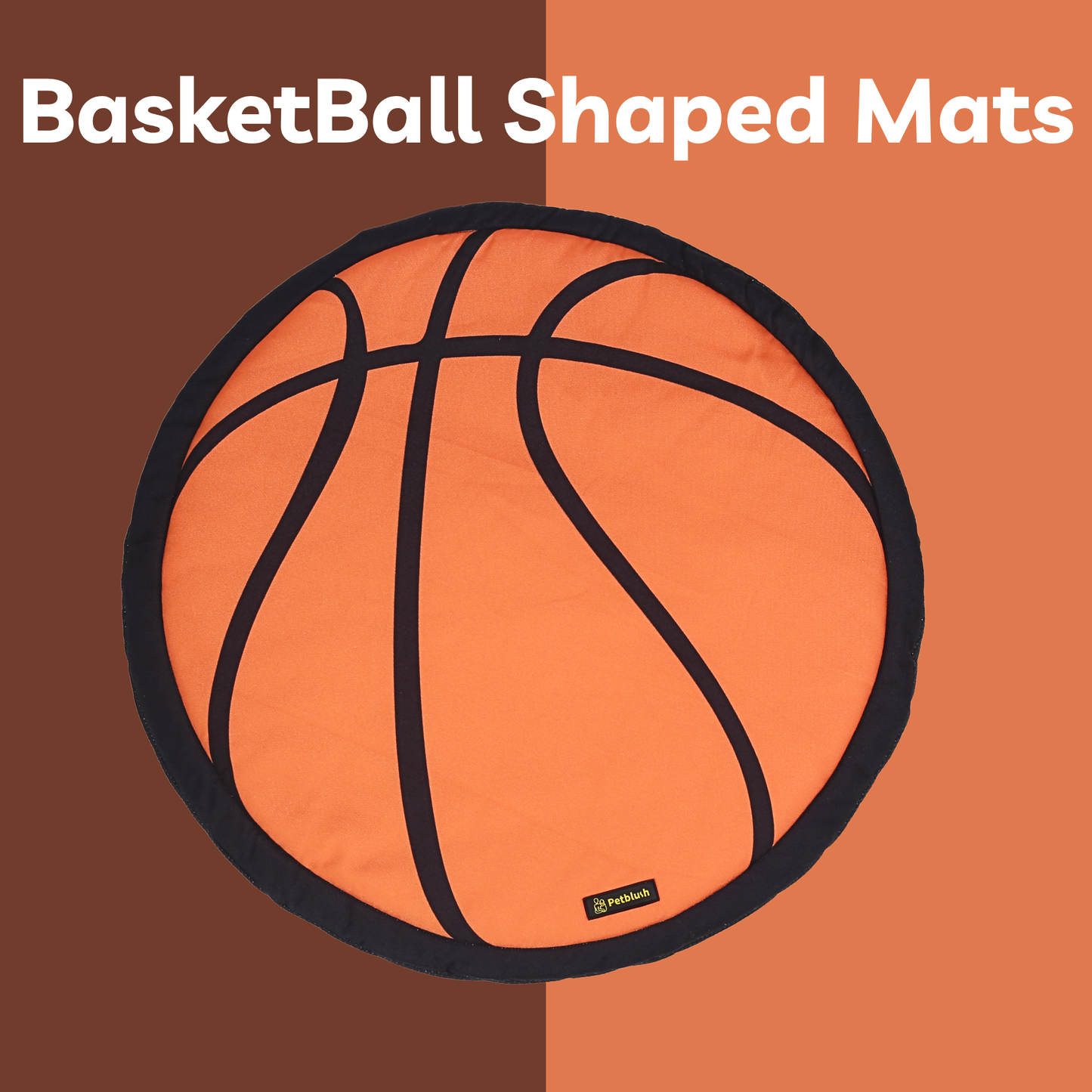 Petblush Basket Ball Shaped Mat For Dogs and Cats