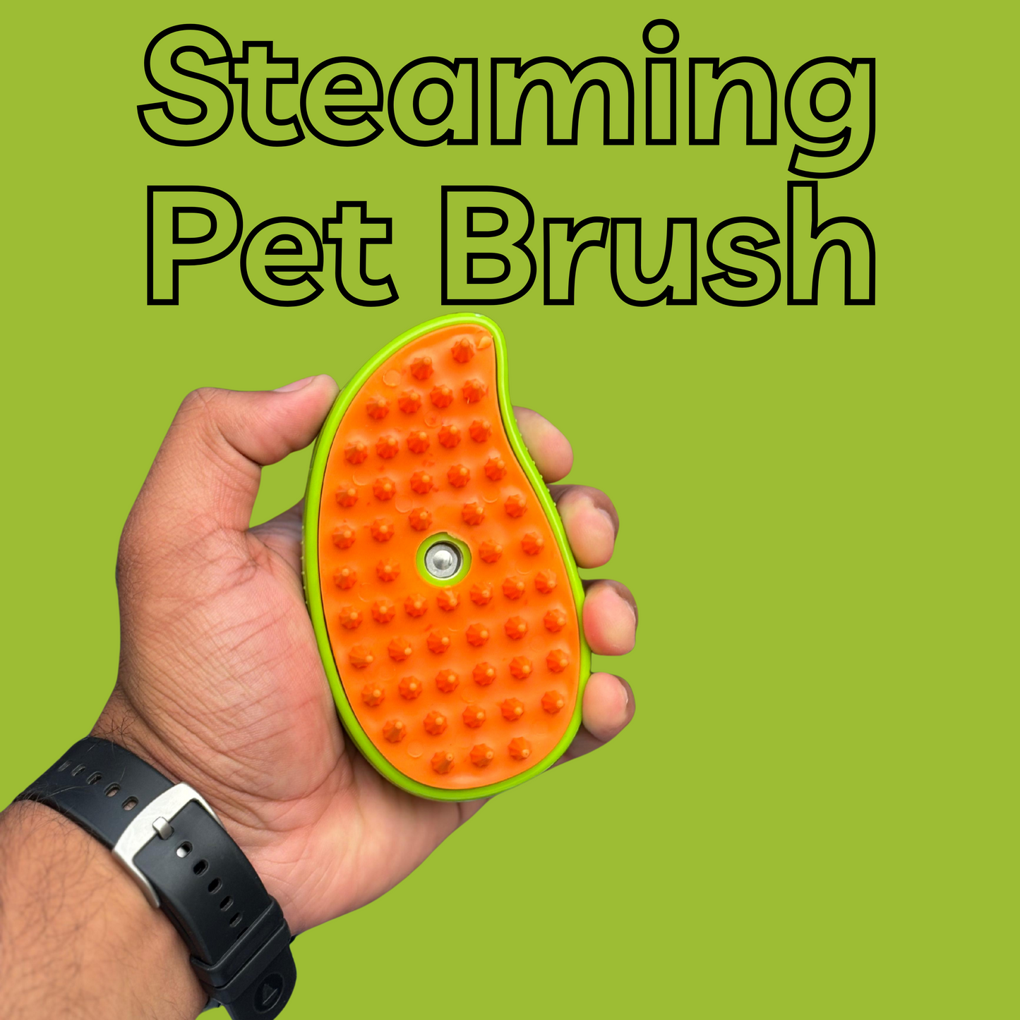 Steaming Pet Hairbrush