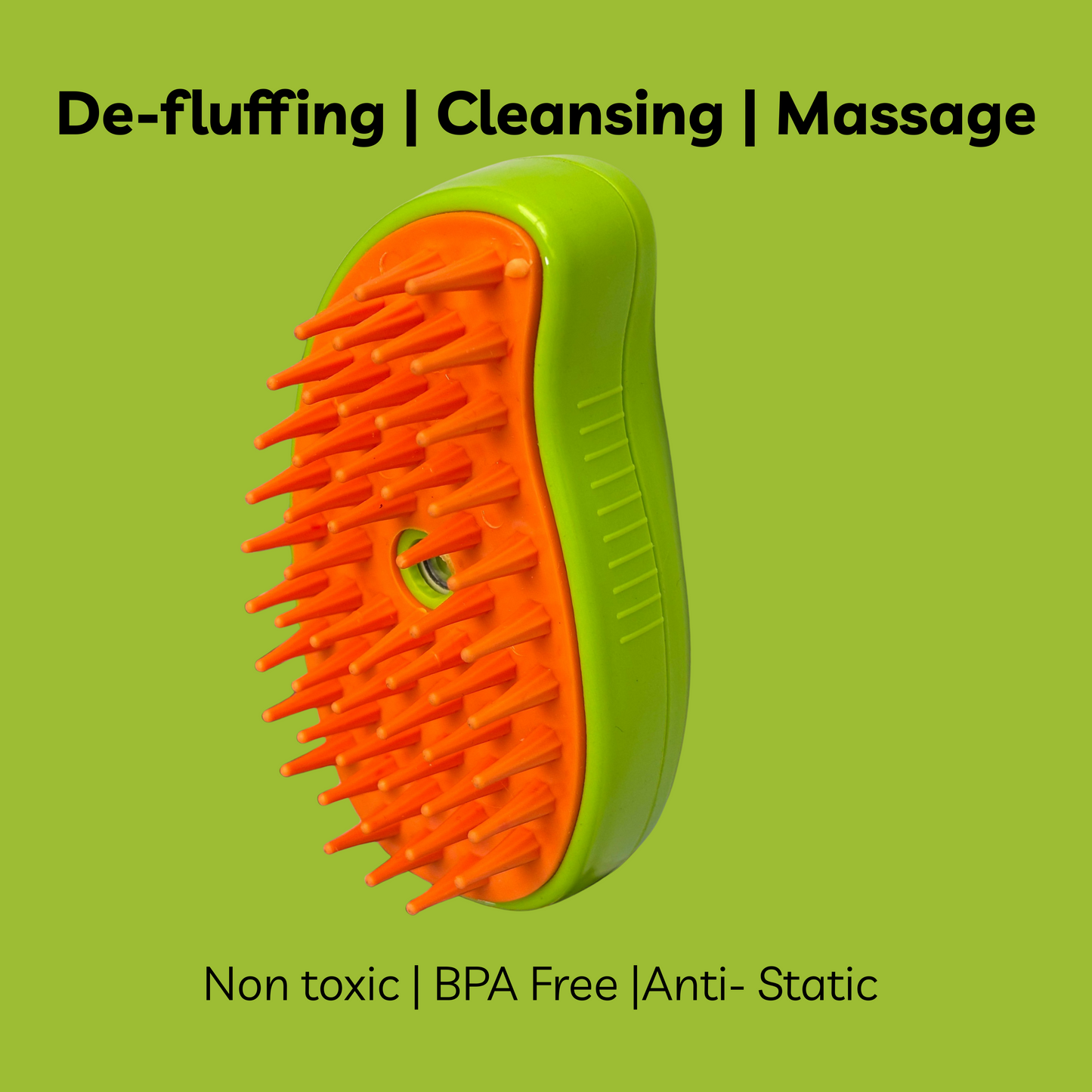 Steaming Pet Hairbrush