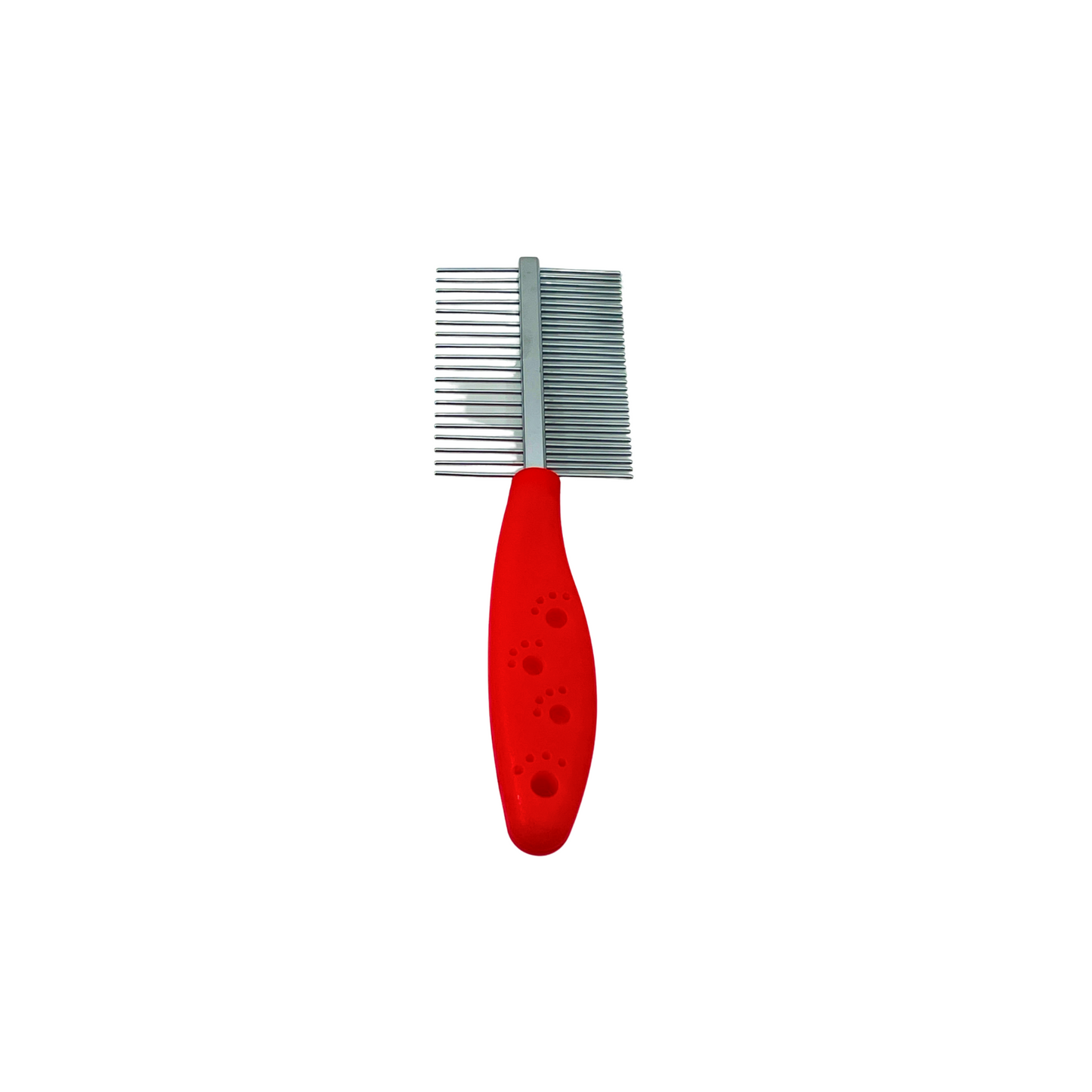 Petblush Double Side Paw Print Grip Comb For Dogs and Cats