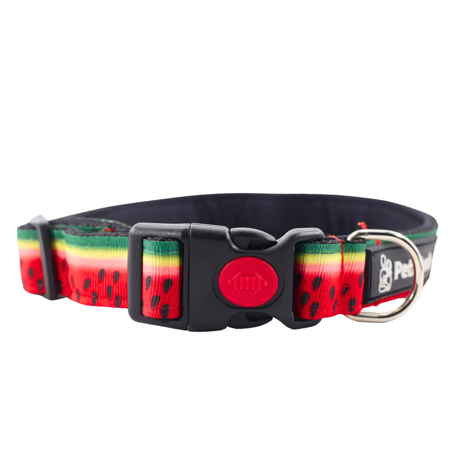 Petblush Watermelon Print Padded Collar