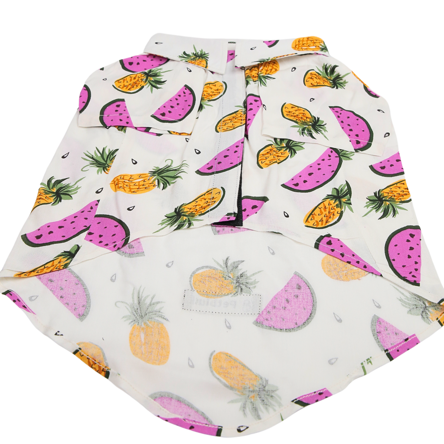 Petblush Watermelon & Pineapple Print Shirt