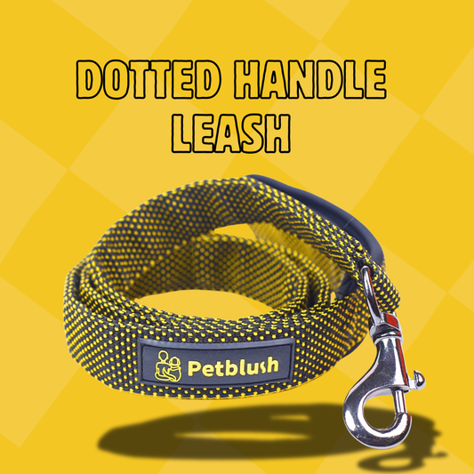 Petblush Dotted Padded Handle Leash