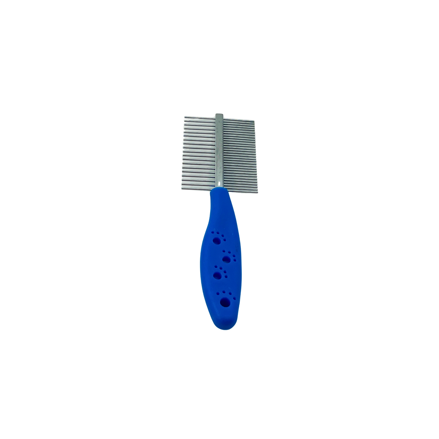 Petblush Double Side Paw Print Grip Comb For Dogs and Cats