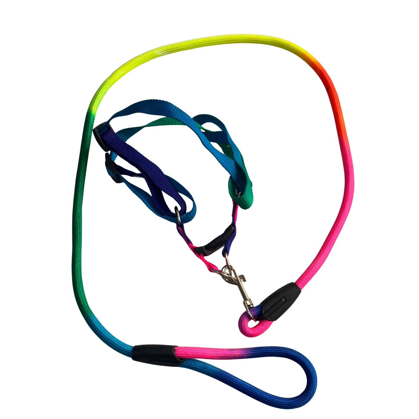 Adjustable Rope Harness & Leash Set for Dogs