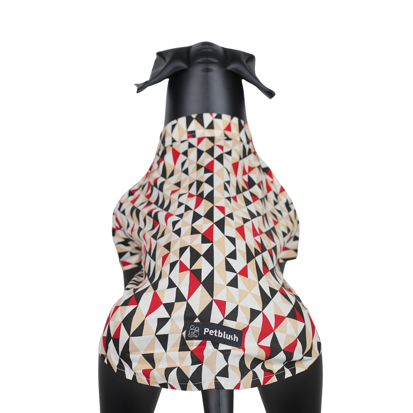 Petblush Geometrical Print Shirt