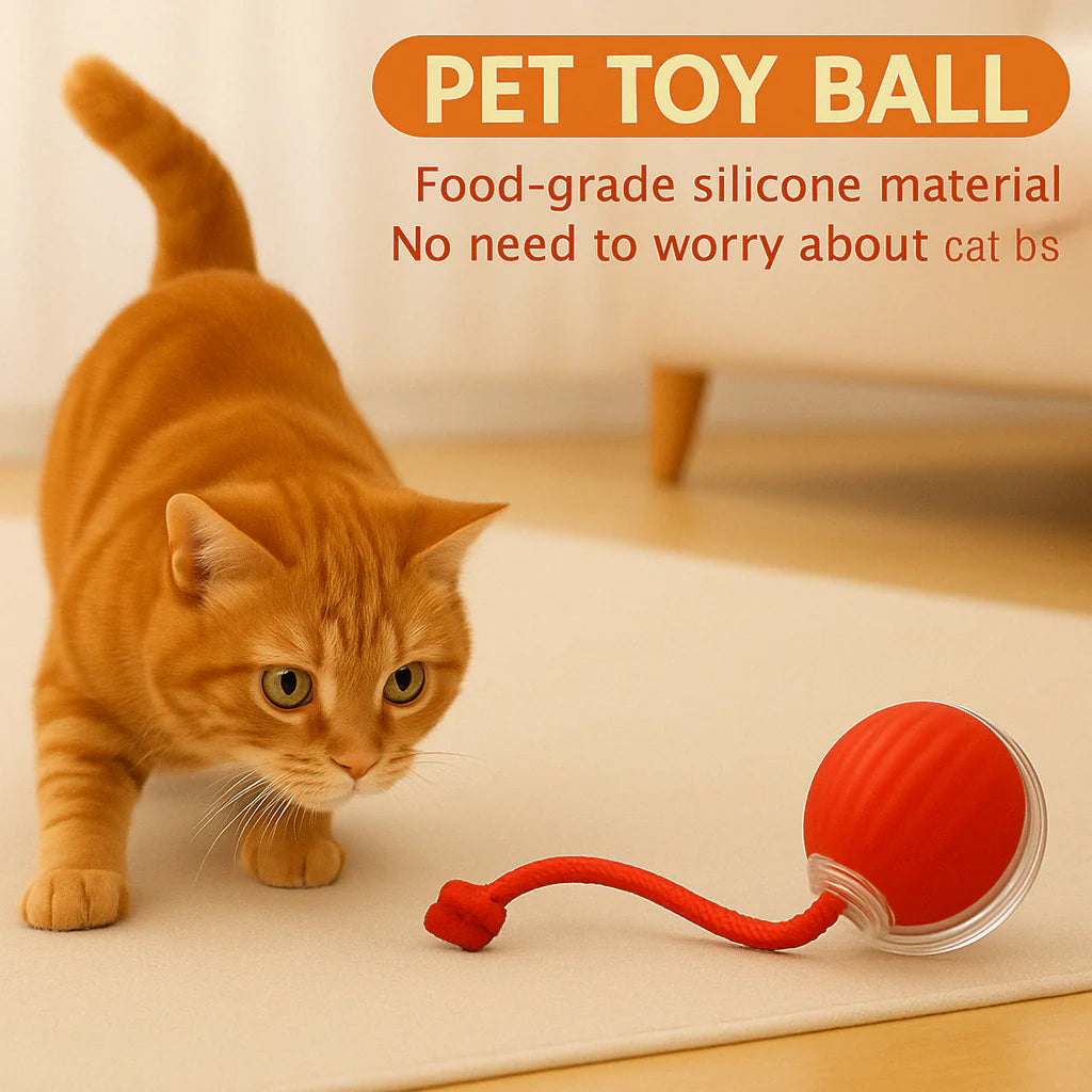 Petblush Rolling ball with Tail