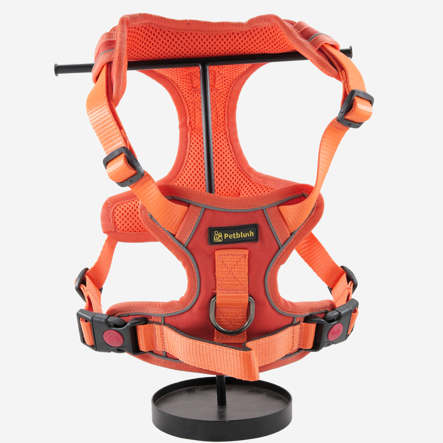 Petblush Pro Double Side Plain Harness For Dogs