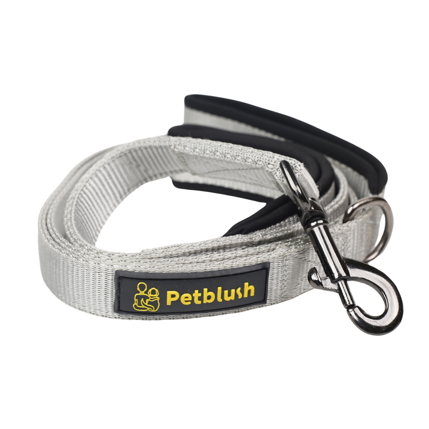 Petblush Classic Padded Double Handle Leash For Dogs