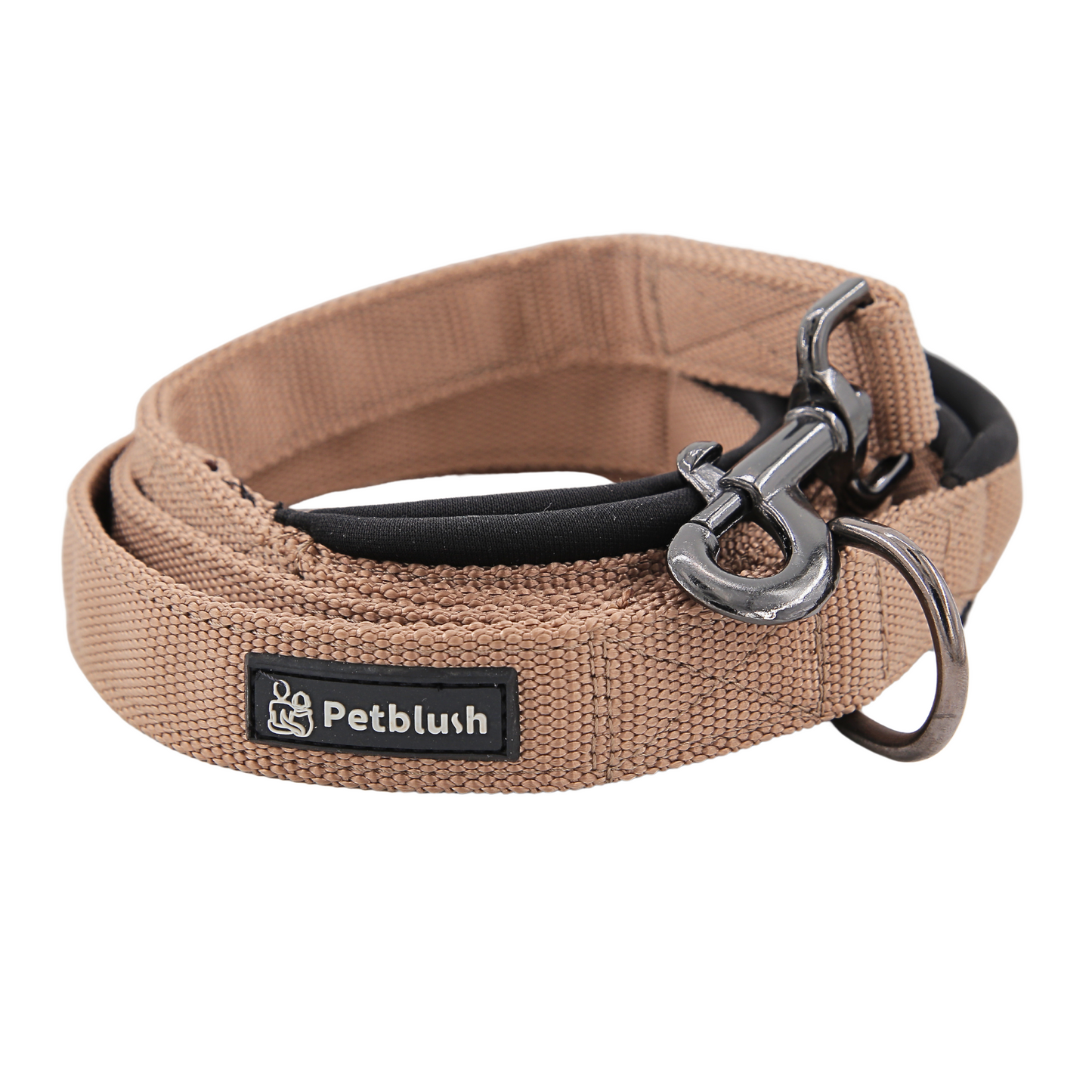 Petblush Classic Padded Double Handle Leash For Dogs