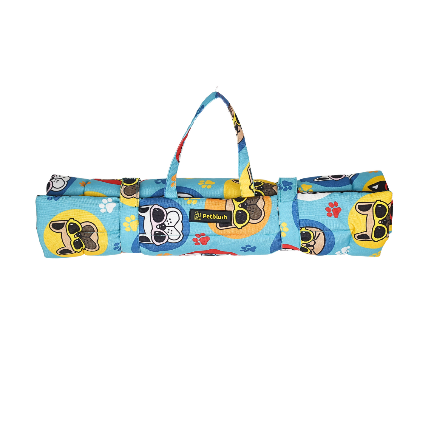 Petblush Cool Dog & Cat Foldable Travel Mat For Dogs & Cats