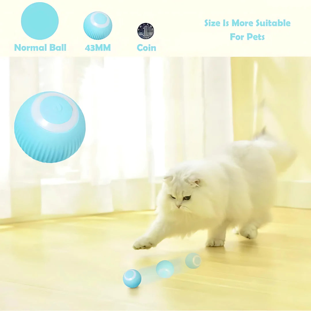 Petblush Rotating Cat Toy Ball