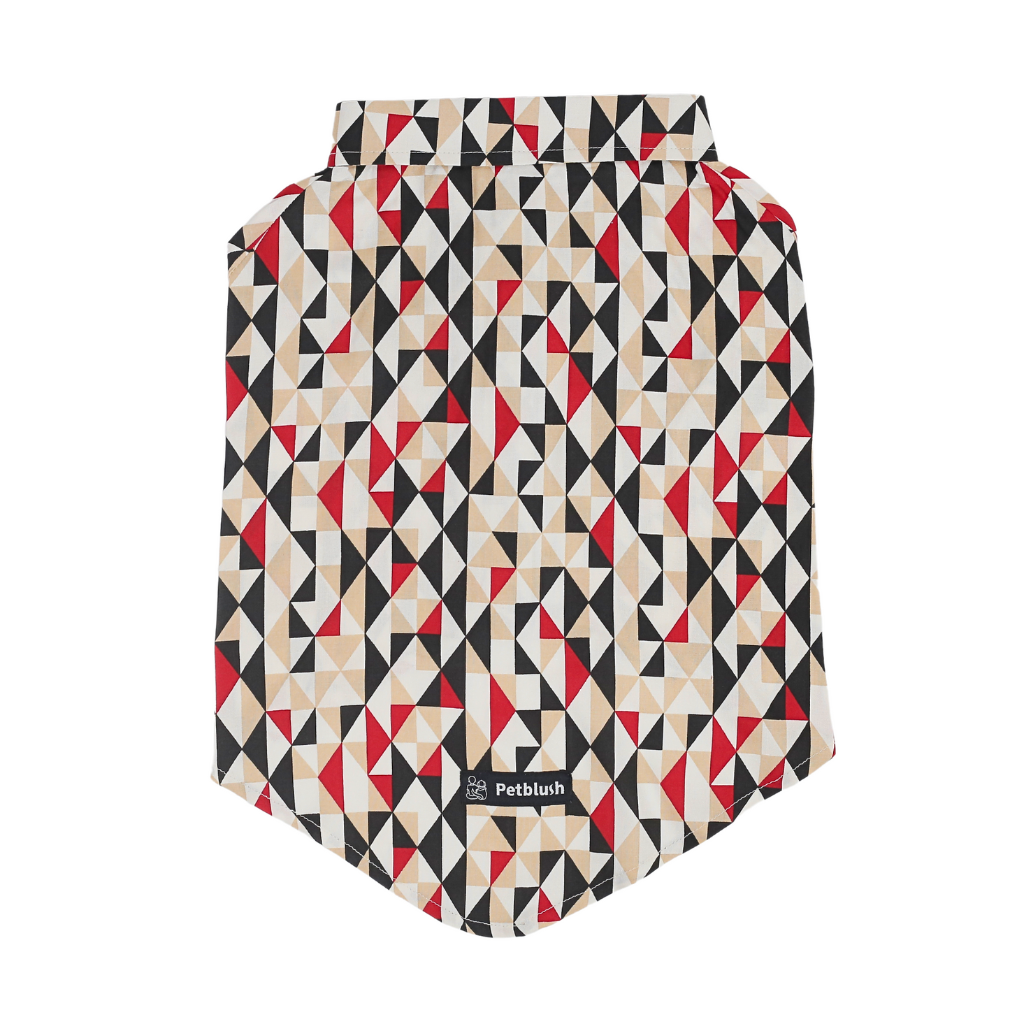 Petblush Geometrical Print Shirt