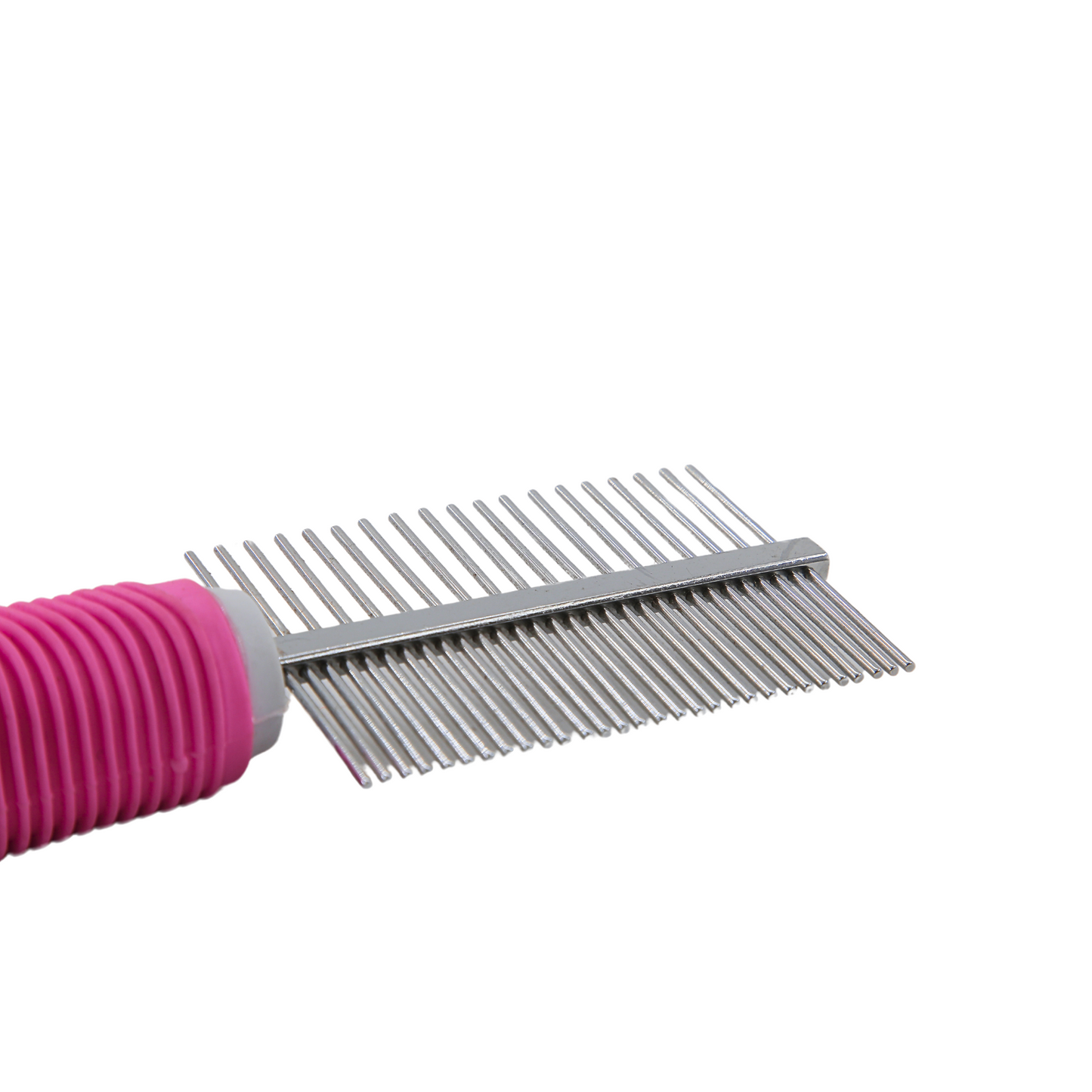 Petblush Double Side Soft Grip Comb For Dogs