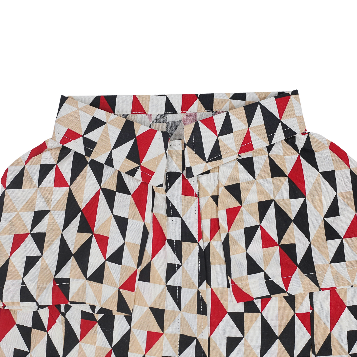Petblush Geometrical Print Shirt