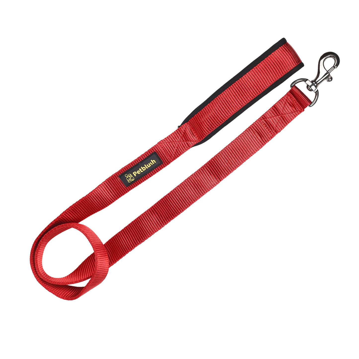 Petblush Classic Double Stitched Padded Handle Leash
