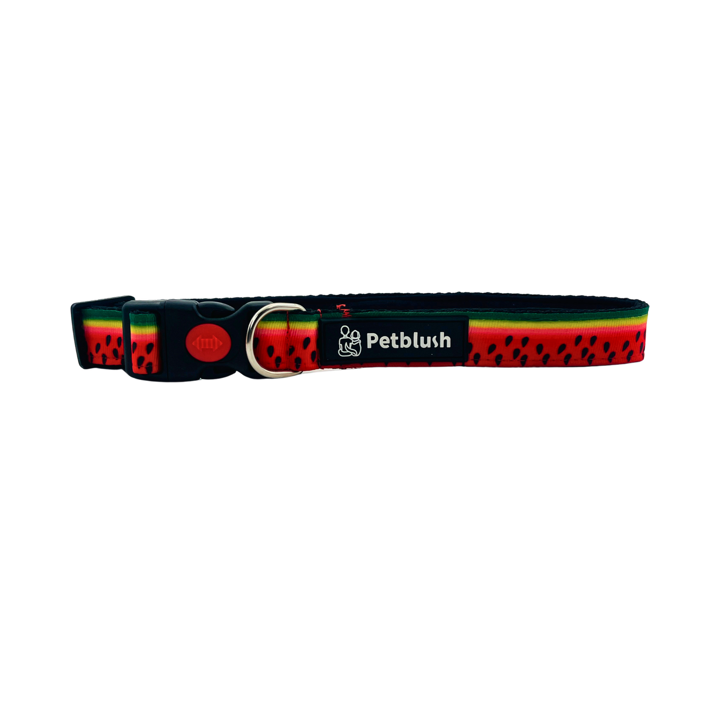 Petblush Watermelon Print Padded Collar