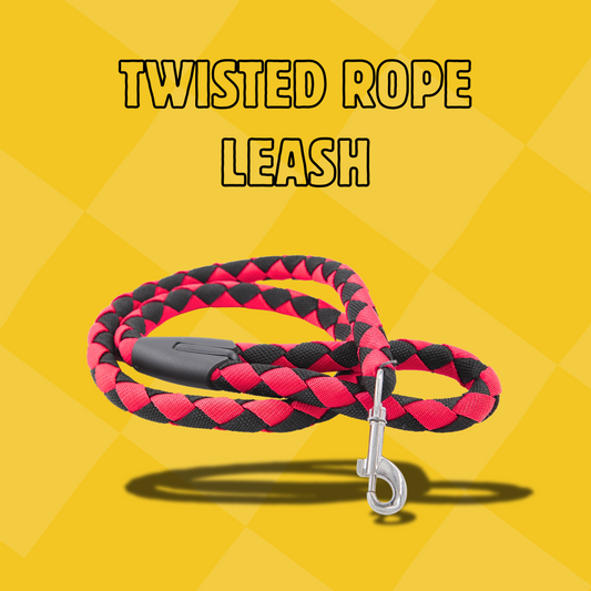 Petblush Imported Twisted Rope Leash