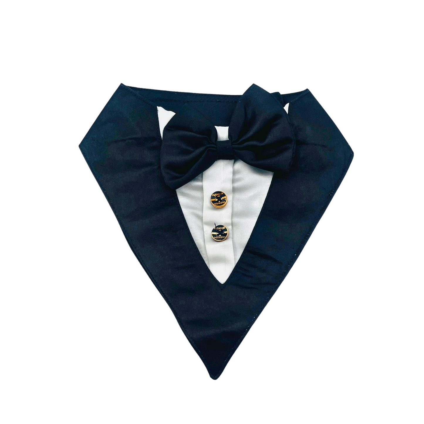 Petblush Classic Tuxedo Bandana for Dogs