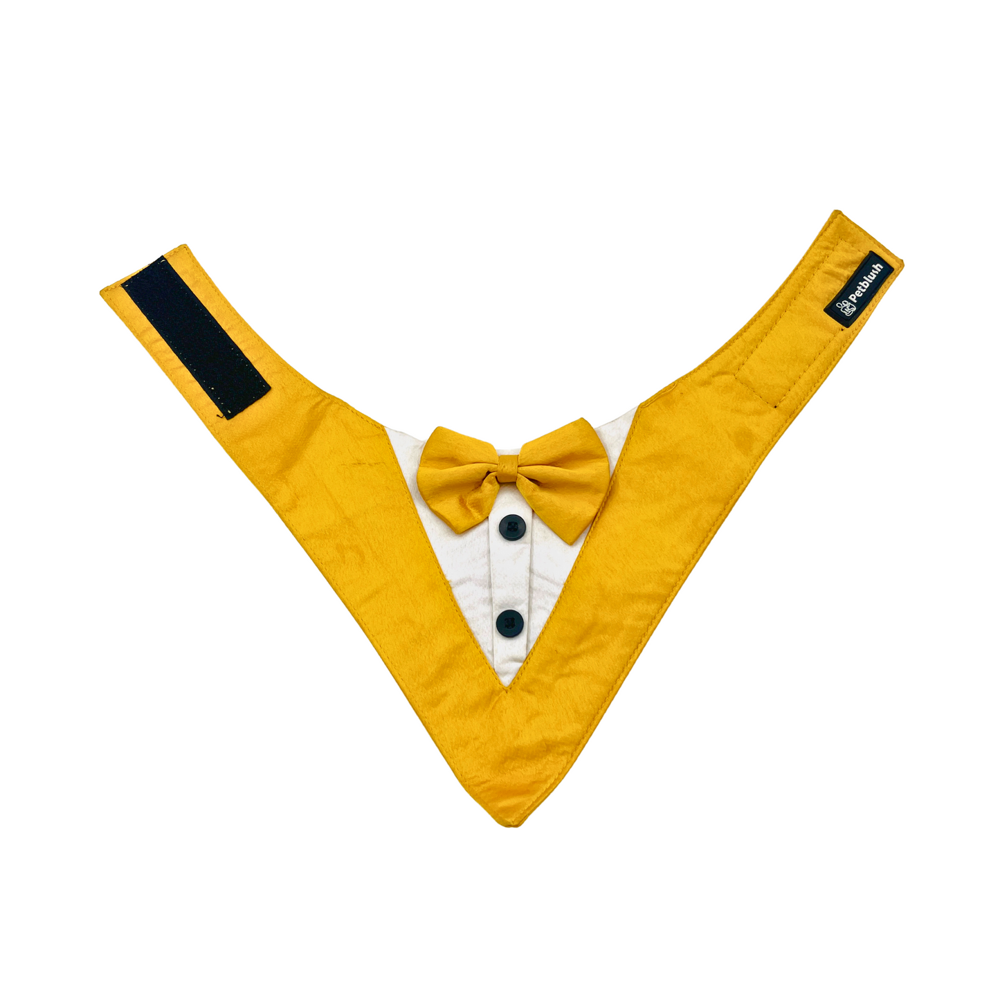 Petblush Classic Tuxedo Bandana for Dogs