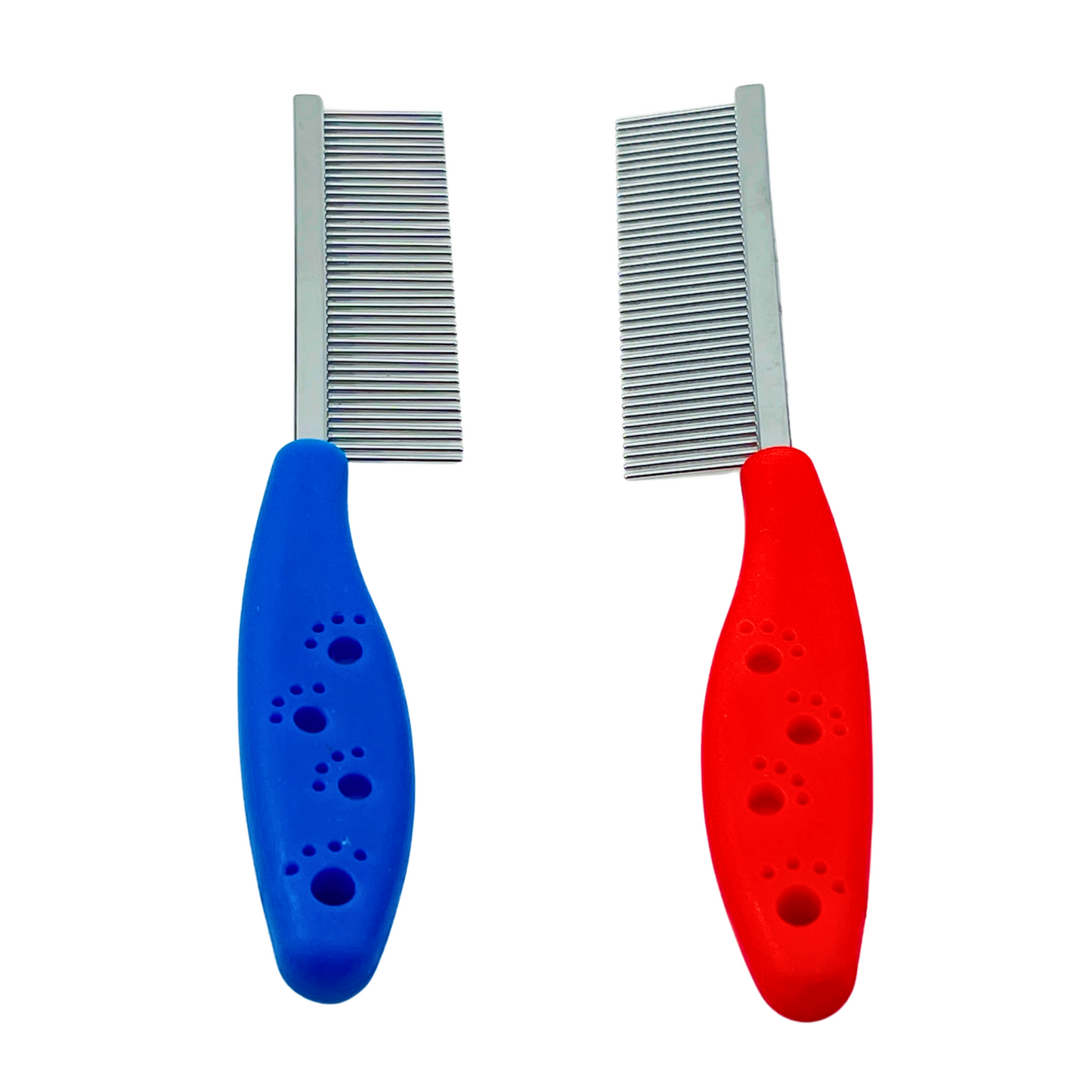 Petblush Single Side Paw Print Grip Comb