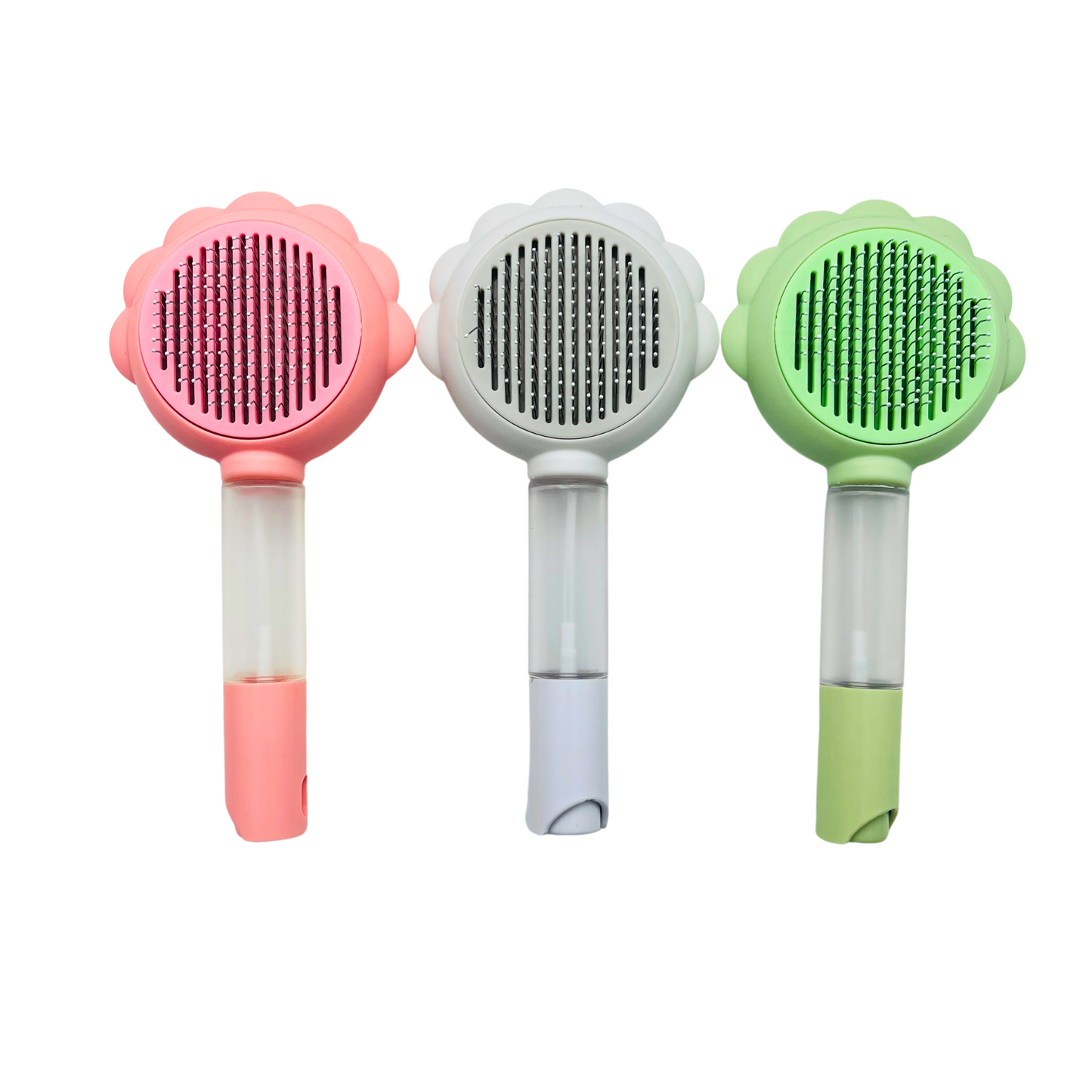 Petblush Slicker Brush With Water Spray For Dogs and Cats