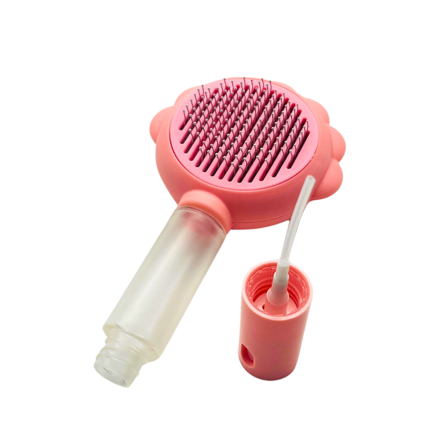 Petblush Slicker Brush With Water Spray For Dogs and Cats