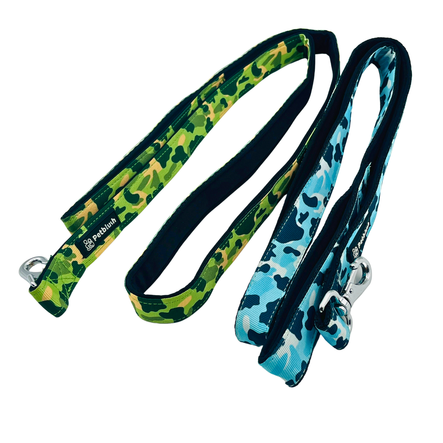 Petblush Military Print Padded Leash For Dogs