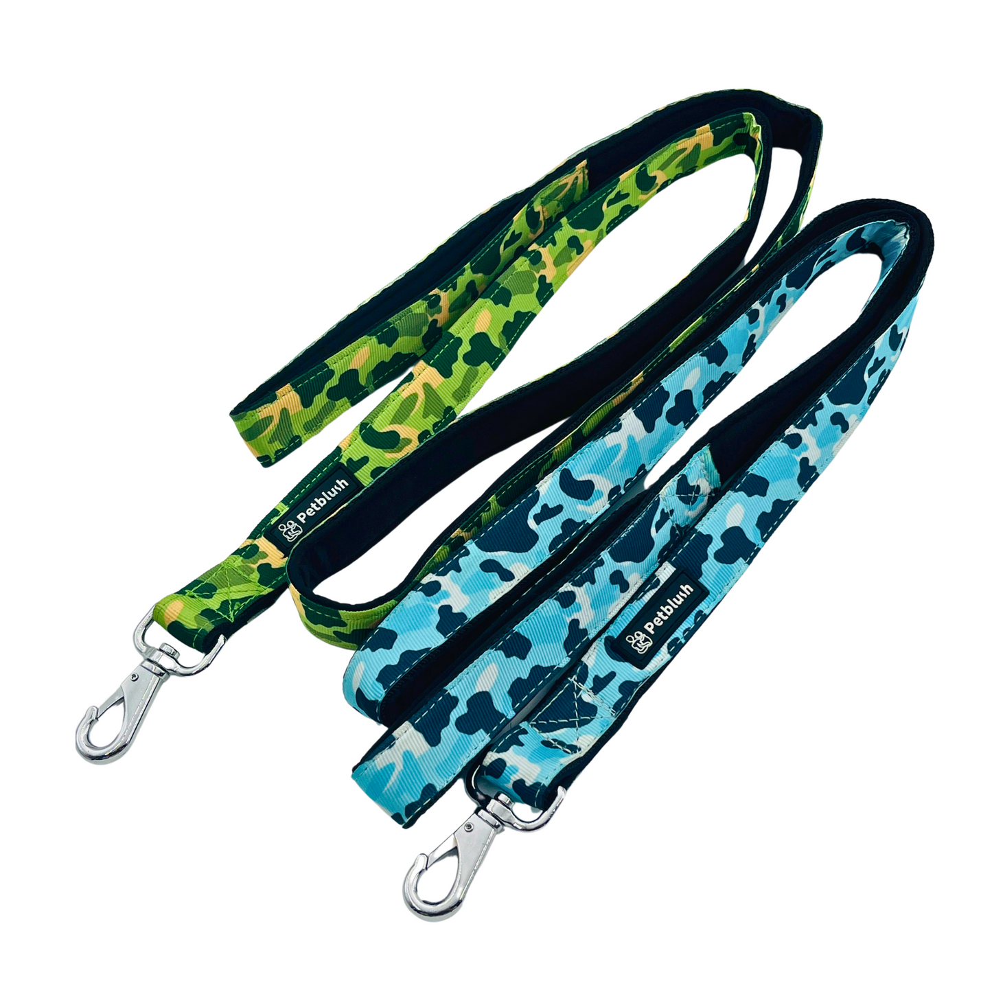 Petblush Military Print Padded Leash For Dogs