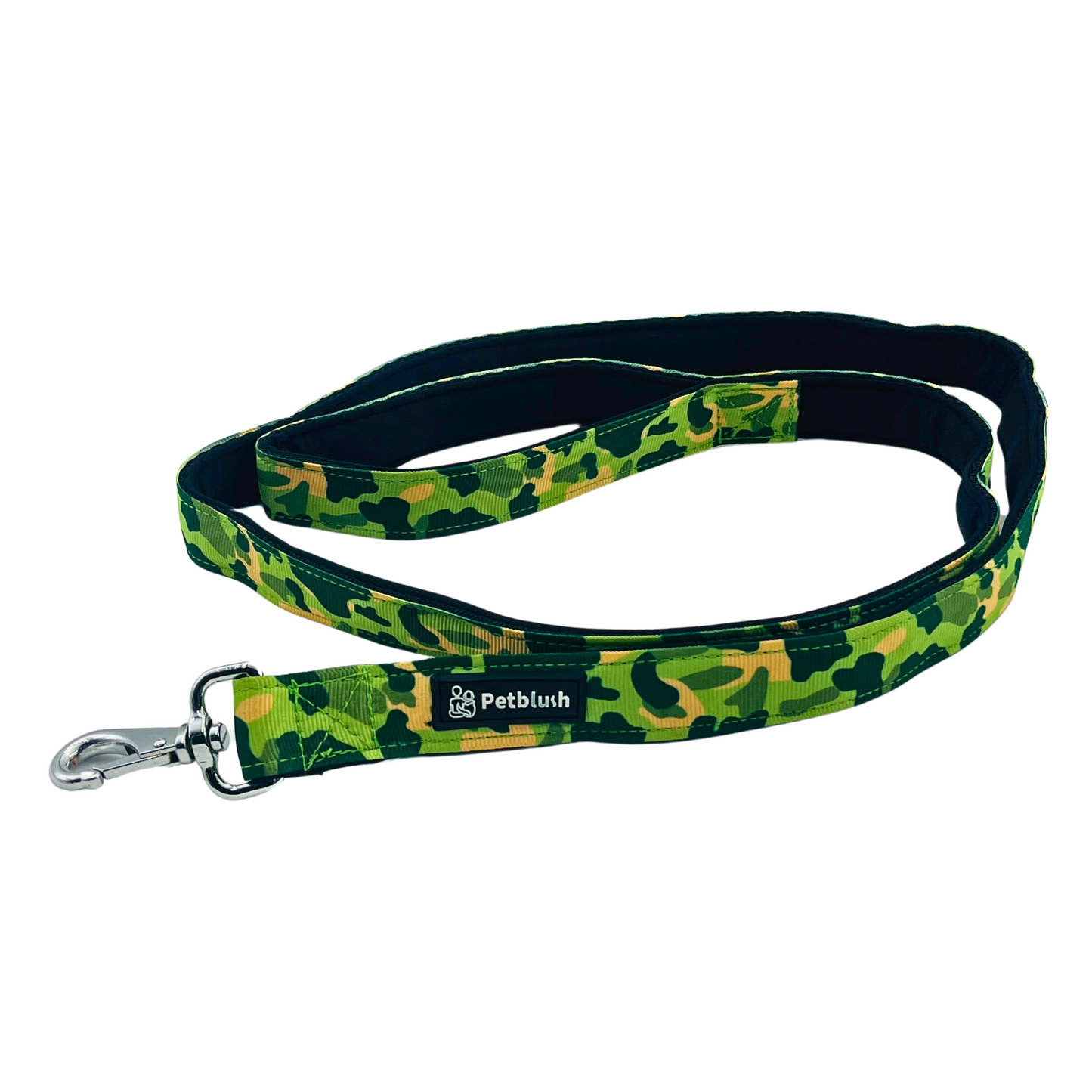 Petblush Military Print Padded Leash For Dogs