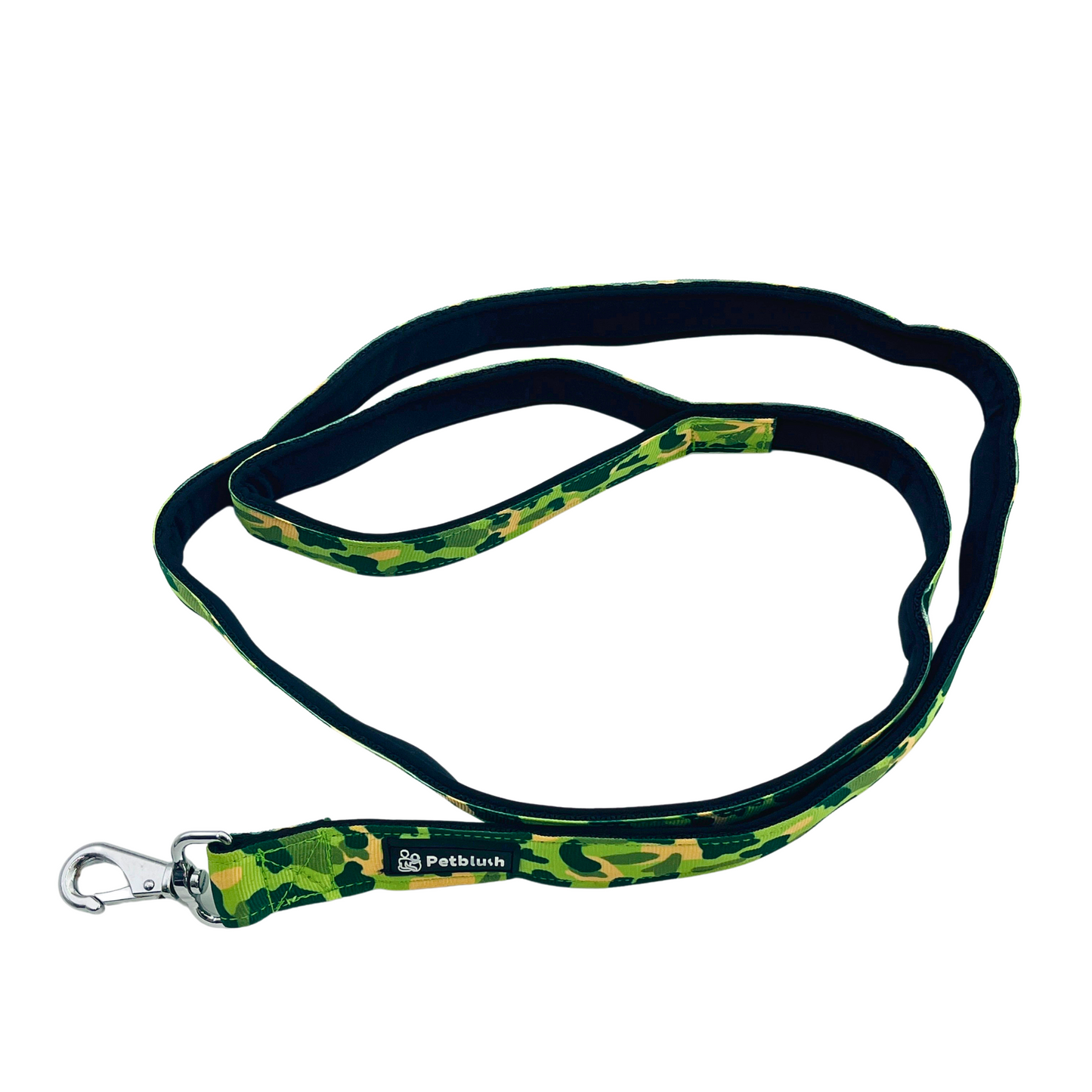 Petblush Military Print Padded Leash For Dogs