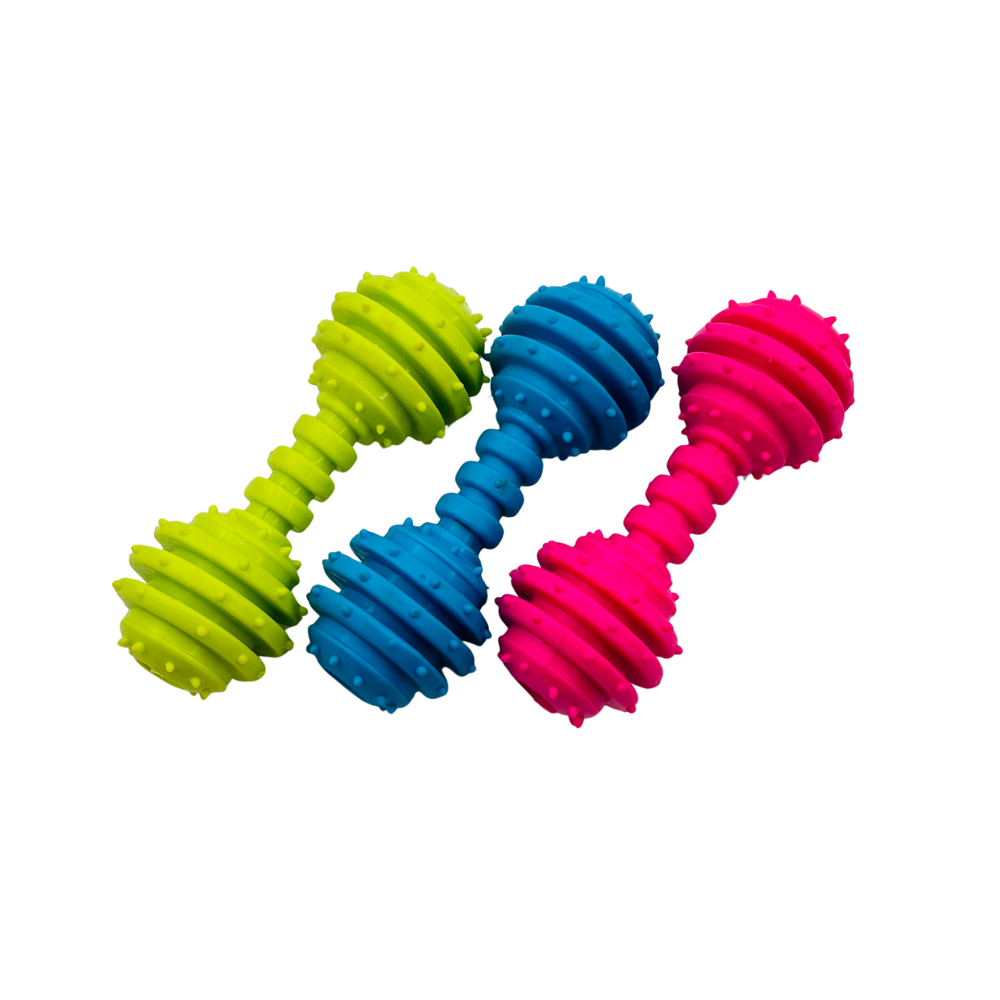 Petblush Rattle Sound Dumbel 5inch Dog Toy