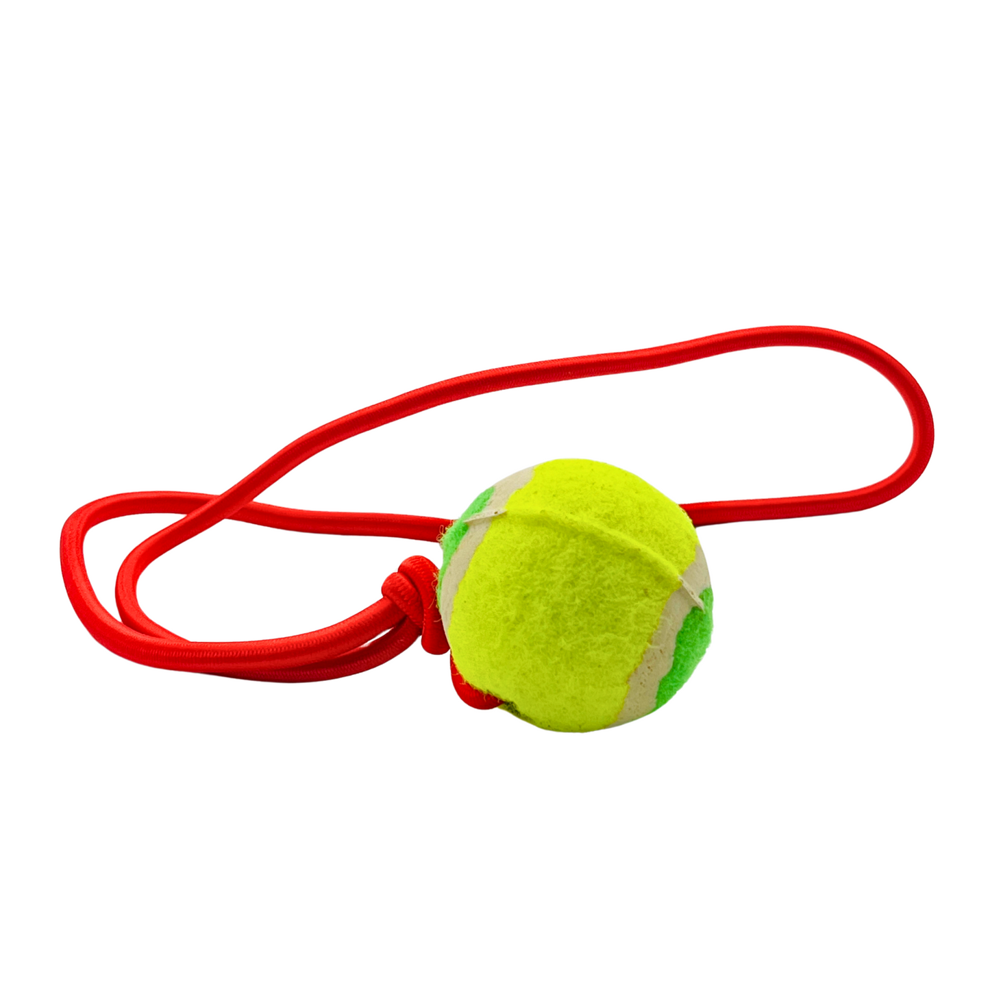 Wootails Tennis Ball With Rope For Dogs