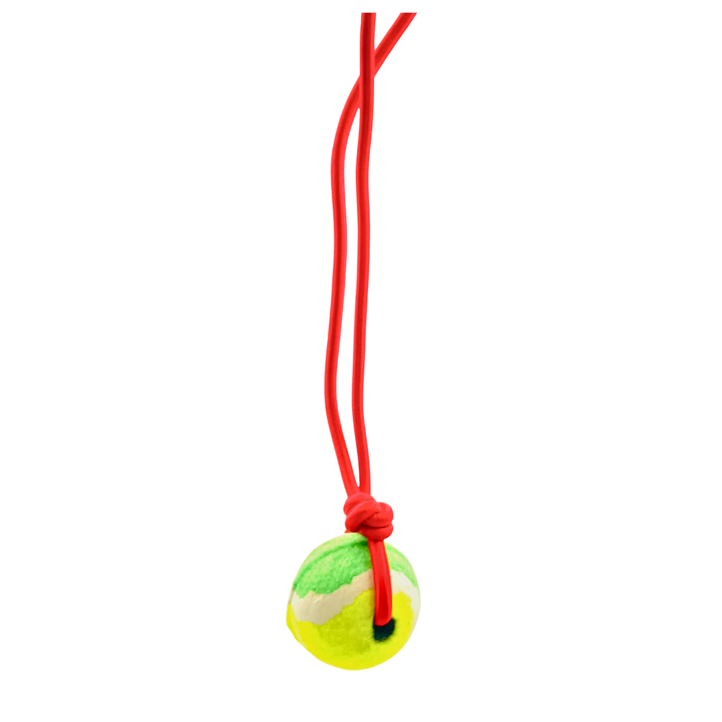 Wootails Tennis Ball With Rope For Dogs