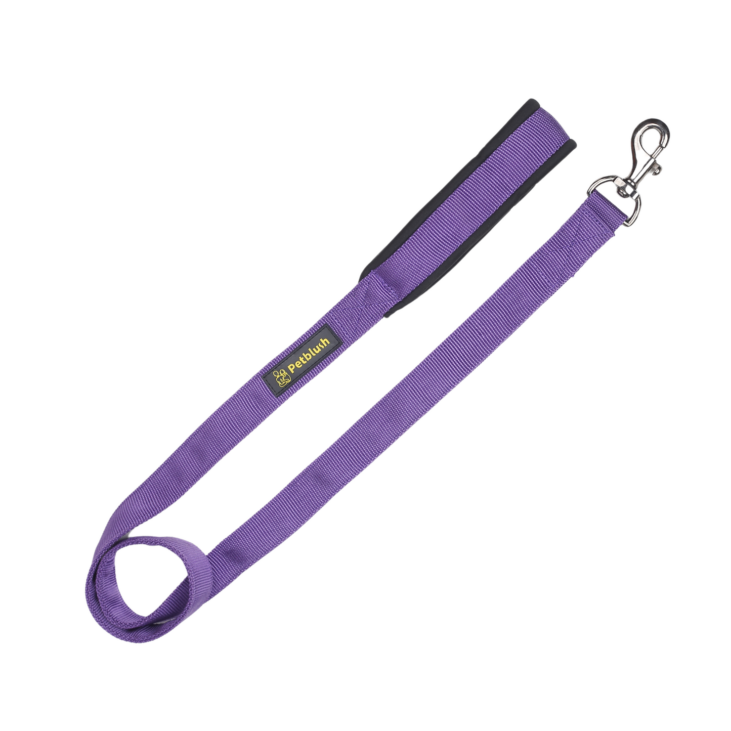 Petblush Classic Double Stitched Padded Handle Leash