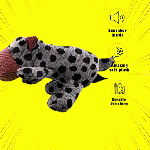 Petblush Dottie The Dog Plush Toy for Dogs
