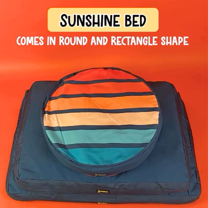 Petblush Sunshine Round Bed For Dogs and Cats