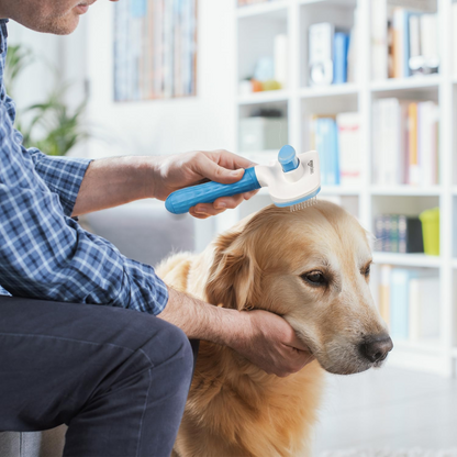 Petblush Rectangle Slicker Brush For Dogs and Cats