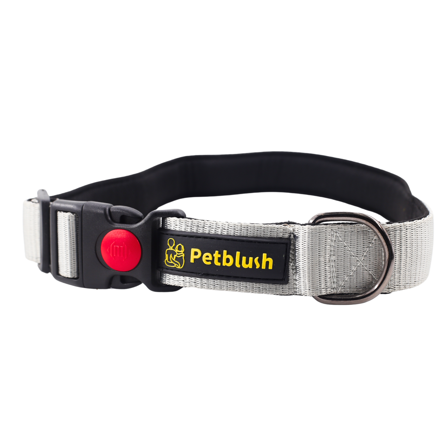 Petblush Bold Padded Collars with Lock Buckle