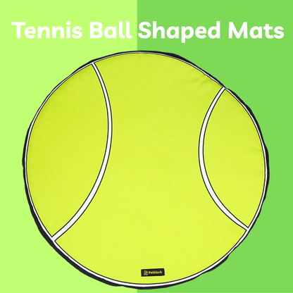 Petblush Tennis Ball Shaped Mat For Dogs