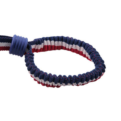 Wootails Rope & Rubber Ball Tug Toy For Dogs