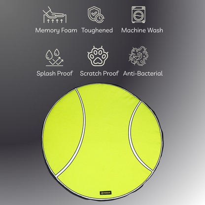 Petblush Tennis Ball Shaped Mat For Dogs