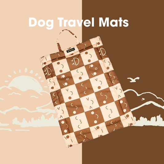 Petblush Emoji Foldable Travel Mat For Dogs and Cats