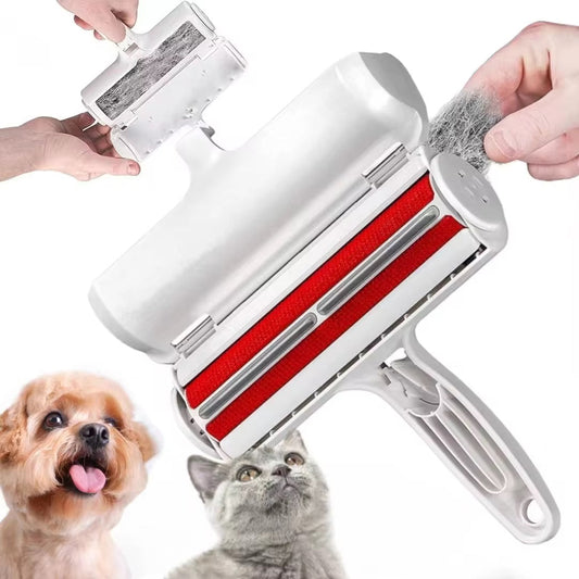 Self Cleaning Reusable Pet Hair Remover Roller Brush