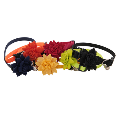 Petblush Floral Chic Collar for Cats and Puppies