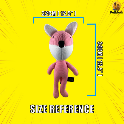 Petblush Foxy Roxy Plush Toy for Dogs